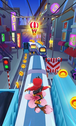 地铁跑酷无敌版无限钻石无限金币版