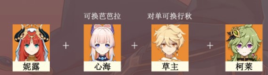 ​原神妮露阵容