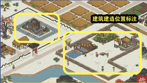 江南百景图猪猪渴了建筑怎么摆？阵车猪猪渴了建筑摆放技巧[多图]图片2