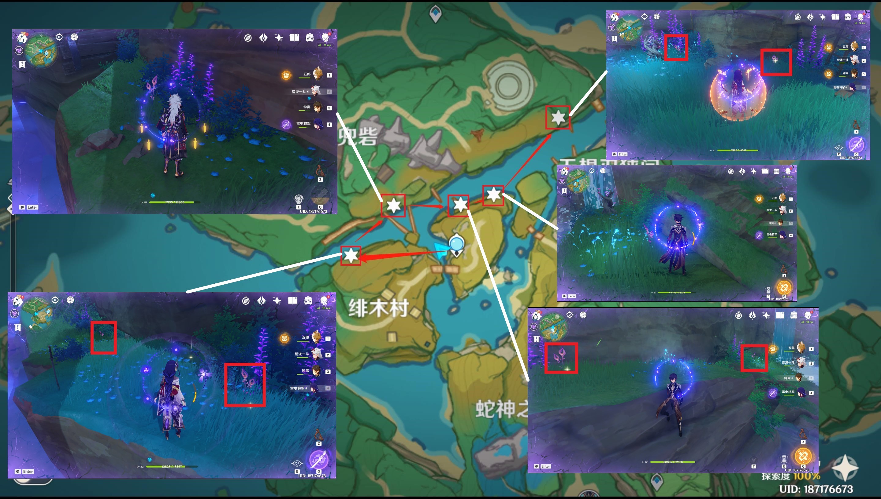 原神鸣草位置