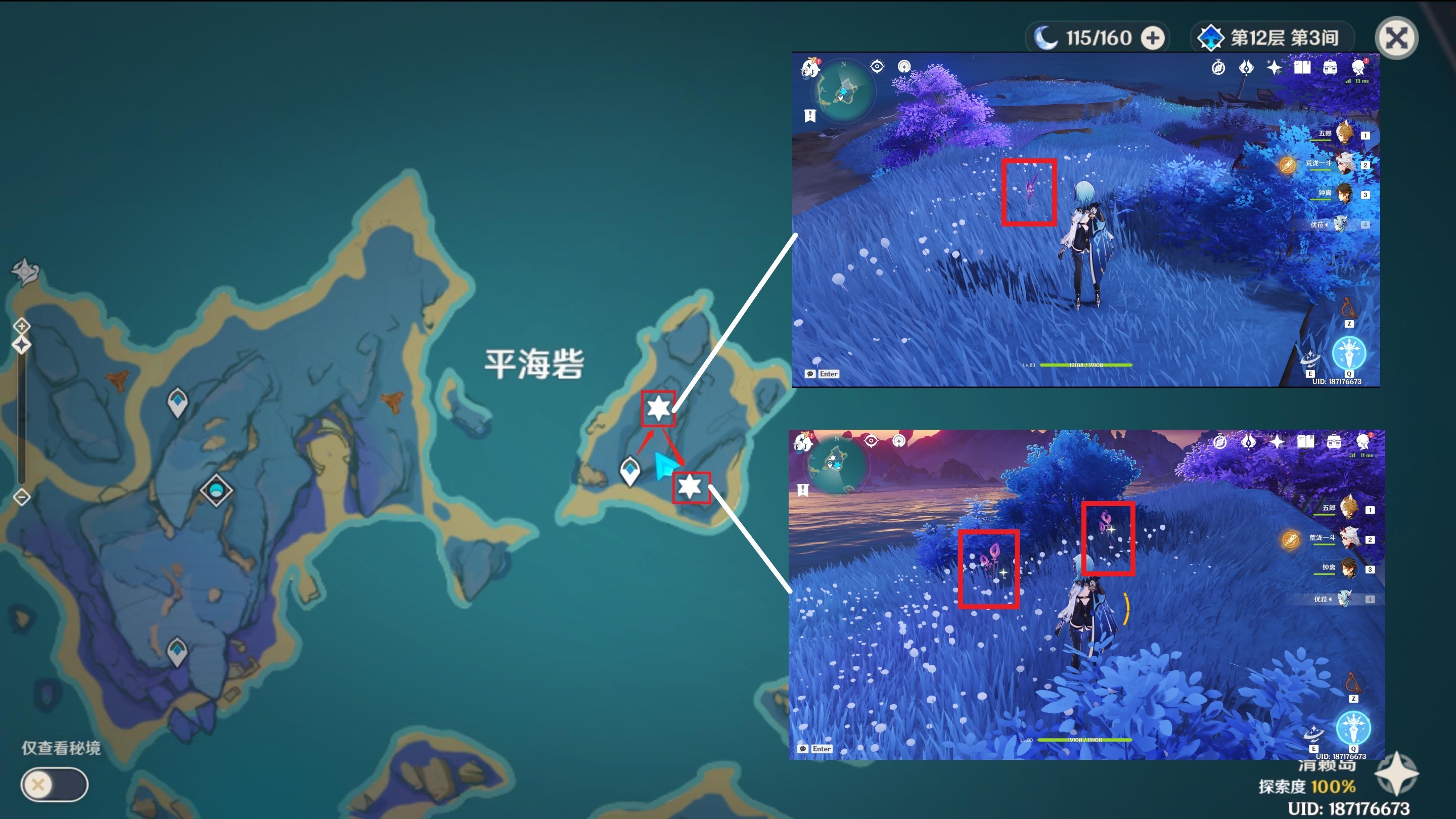 原神鸣草位置