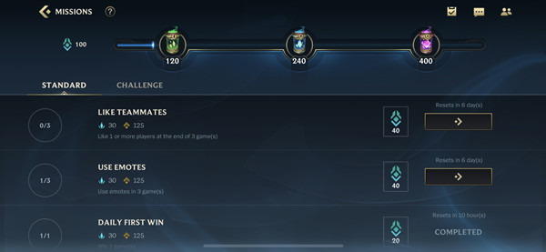 英雄联盟LOL手游怎么给队友点赞？Like  teammates任务达成步骤[多图]图片1