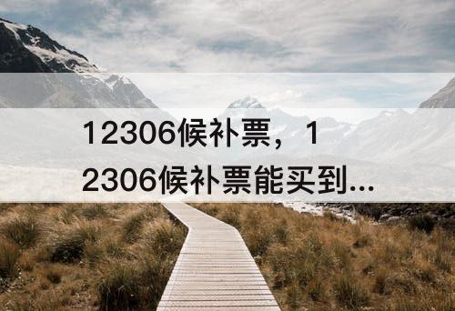 12306候补票，12306候补票能买到票吗