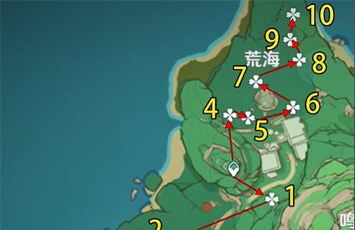 原神樱绯绣球分布全收集攻略（寻觅花海中的红色秘宝，助力冒险旅程）