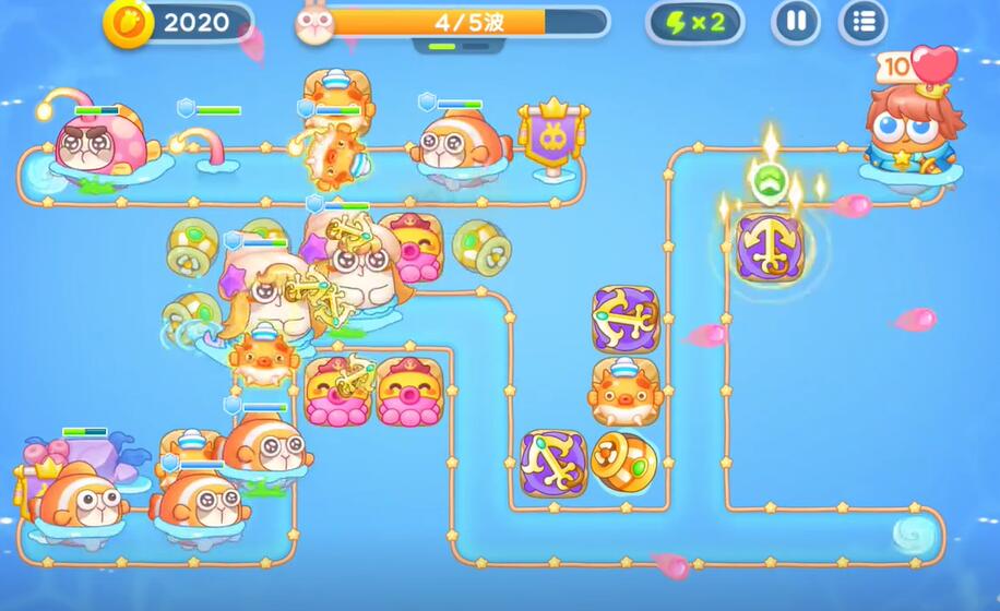 保卫萝卜4海的闺女第45关怎么过图5