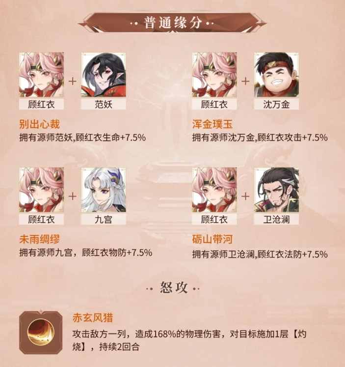 《元尊》顾红衣技能介绍一览