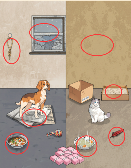 脑力侦探猫狗报恩怎么过关 脑力侦探猫狗报恩照顾猫猫狗狗通关攻略图1
