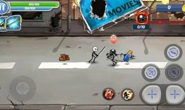 火柴人战士僵尸杀手最新版