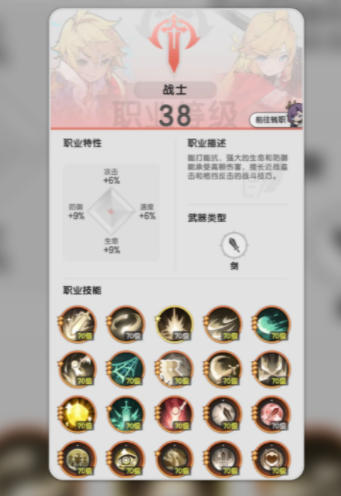 《杖剑传说》战士技能介绍