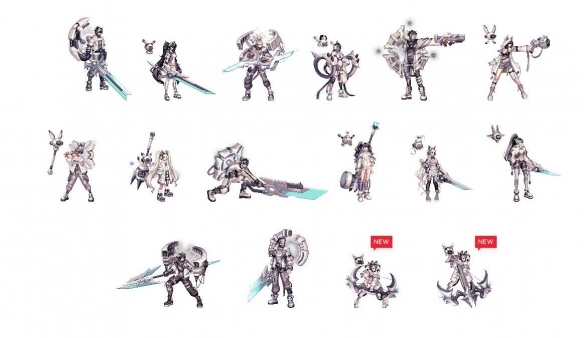 《地下城与勇士起源》永恒的浩瀚之时空异色武器外观一览