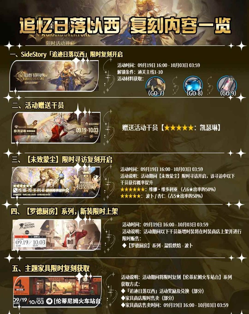 《明日方舟》追忆召唤以西介绍