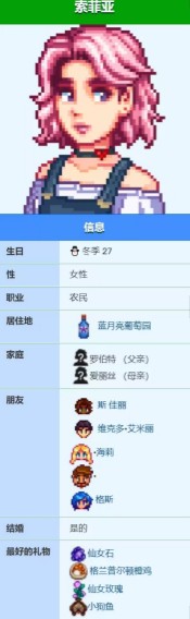 《星露谷物语》索菲娅爱心事件介绍