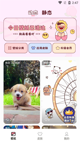 白桃壁纸安卓手机版