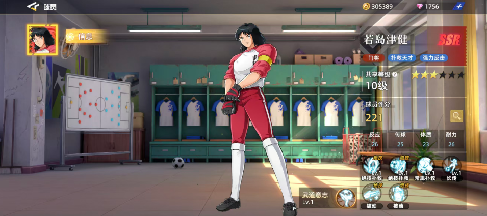 《队长小翼王牌对决》若岛津健介绍