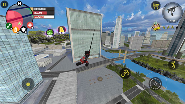 火柴人绳索英雄1旧版本安卓app