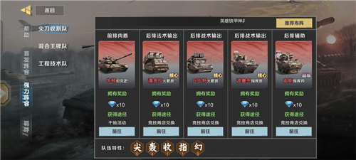 《保卫要塞》强力阵容推荐