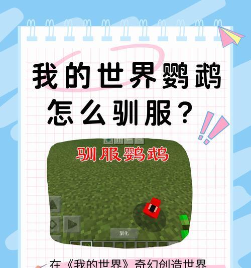 《我的世界》中如何驯服动物？驯服动物的步骤是什么？