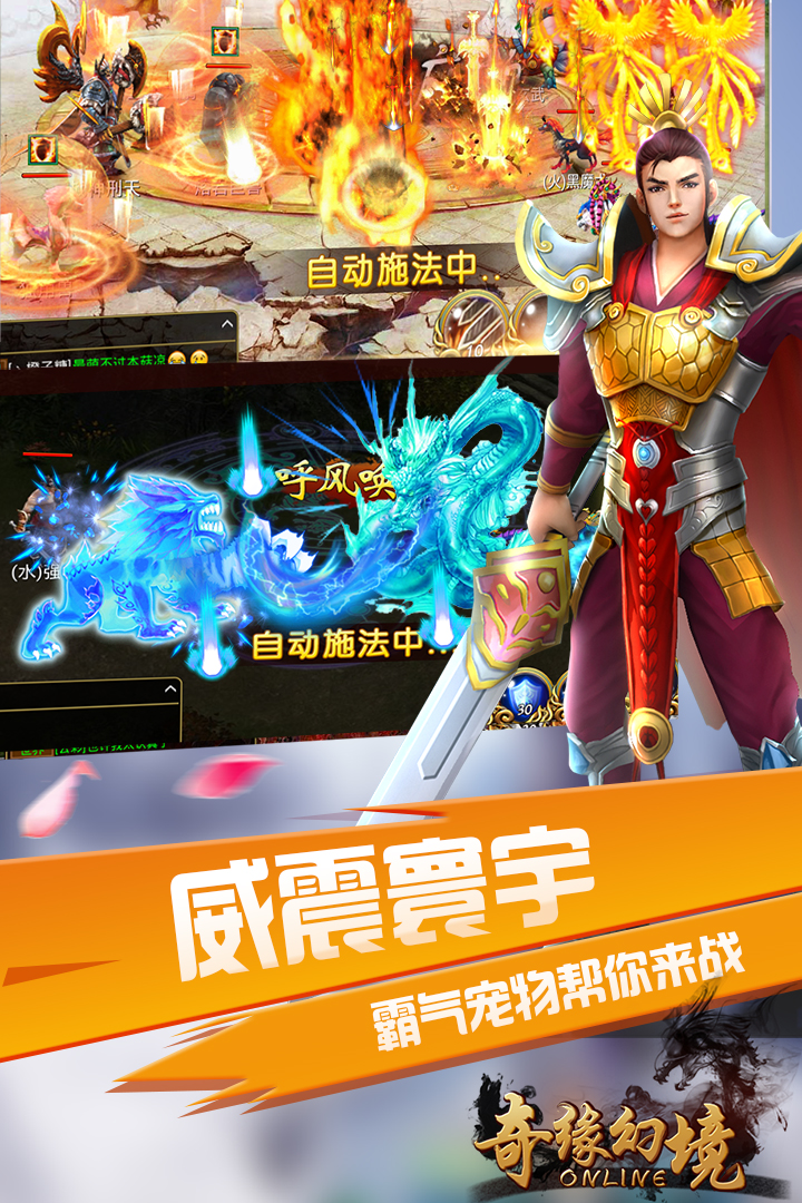 奇缘幻境（MMO）手游截图