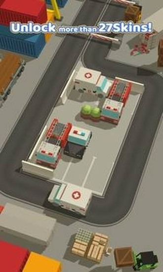 停车堵塞3d