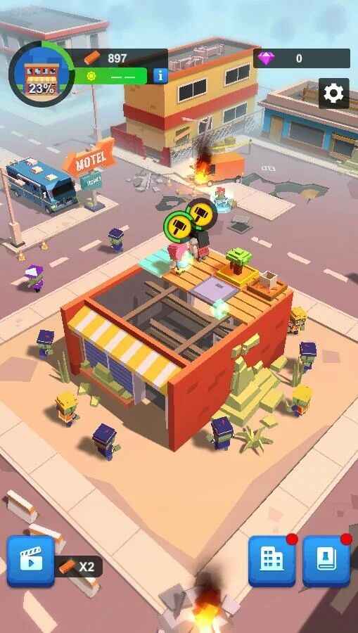 空闲的僵尸庇护所正版钻石版免费版