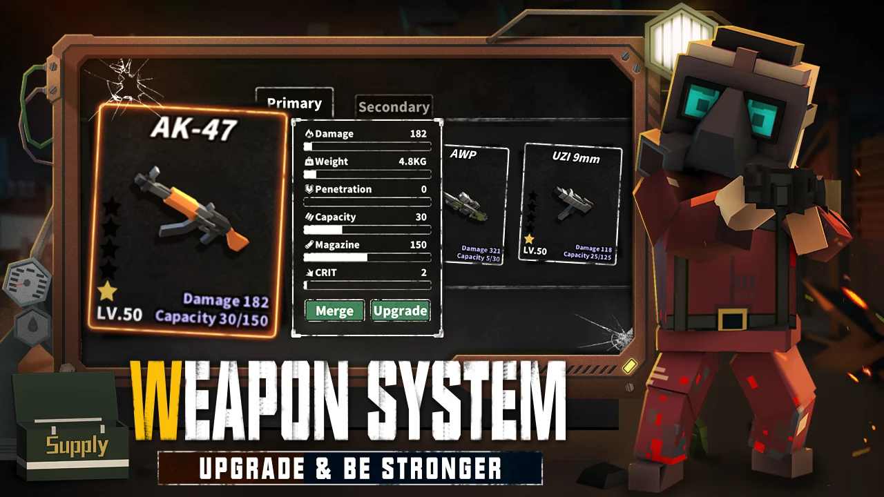 僵尸病毒打击武器解锁版