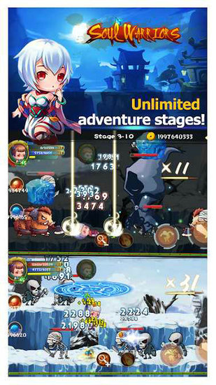 灵魂战士剑与魔法无限金币版