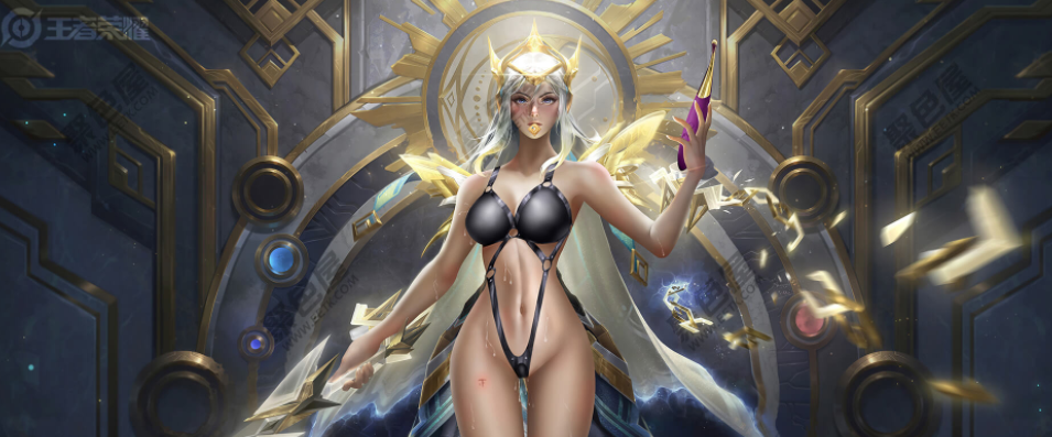 王者荣耀露娜去掉所有服装无遮挡