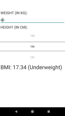 体重指数计算器
