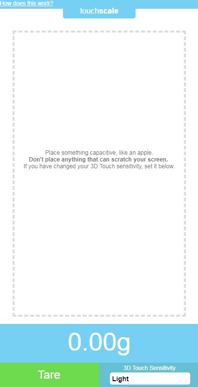 touchscale屏幕电子秤在线下载