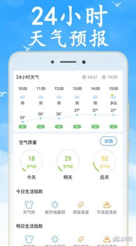 阴晴天气盒app
