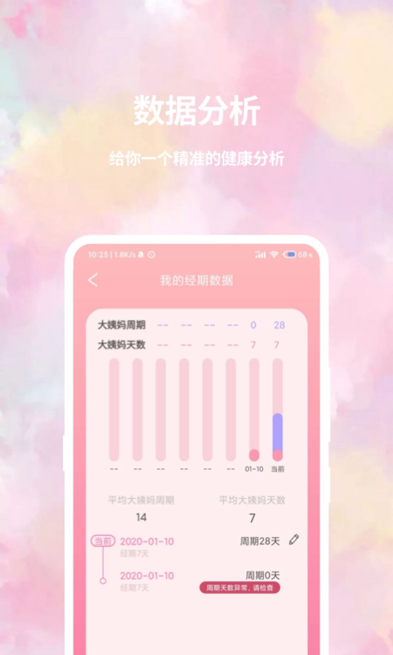 大姨妈日历App
