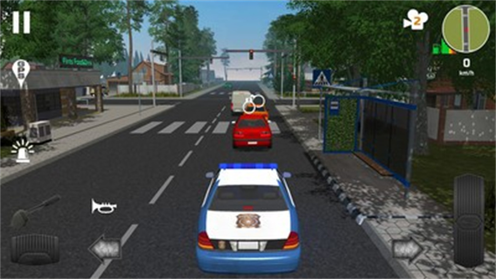 警车模拟器3d