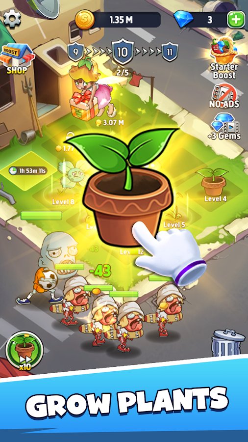 合并植物僵尸防御安卓app