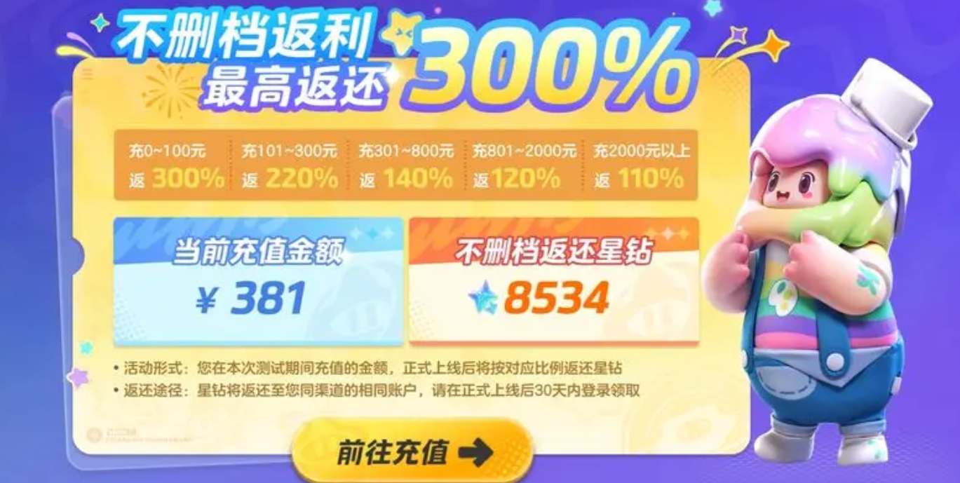《元梦之星》充值返利领取位置介绍