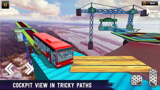 特技巴士坡道赛车游戏安卓版2024下载