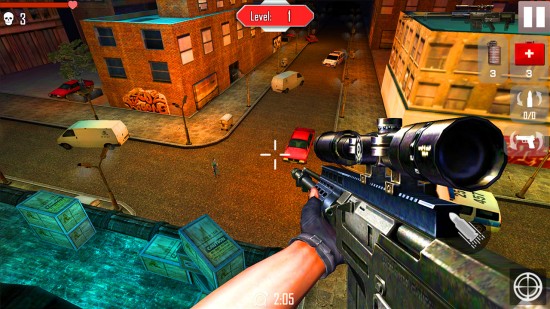 狙击杀手3d现代城市战争手机免费版