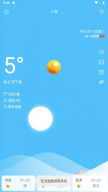 完美天气预报