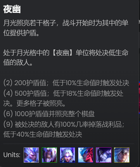 金铲铲之战S11夜幽永恩阵容推荐图2