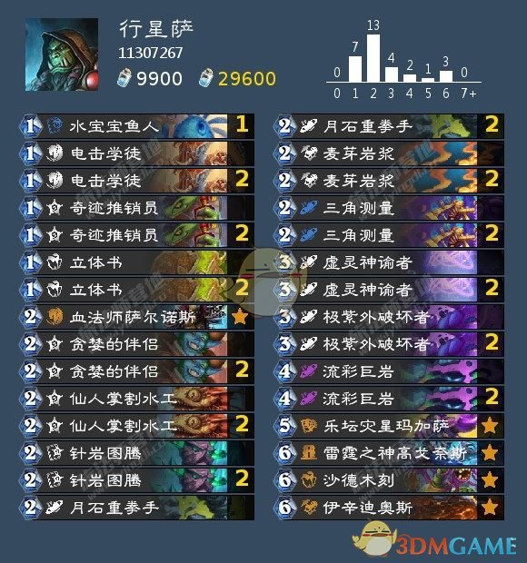 《炉石传说》行星萨卡组代码分享