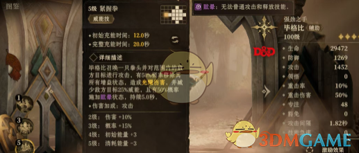 《龙息神寂》毕格比技能强度