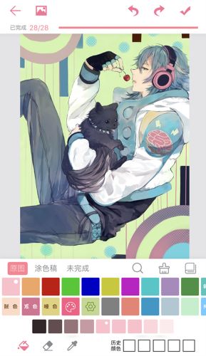 漫芽糖涂色