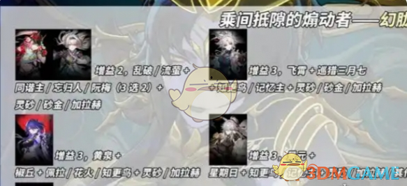 《崩坏星穹铁道》3.0末日幻影最强配队阵容