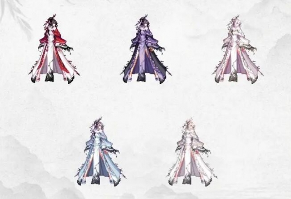 《地下城与勇士起源》墨染丹青装扮外观一览