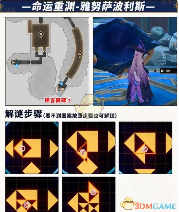 《崩坏星穹铁道》预言算碑攻略大全