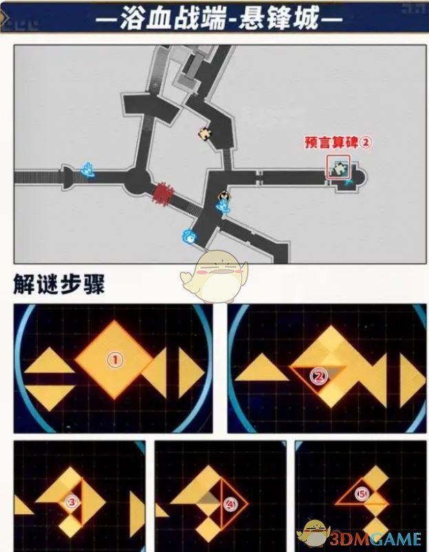 《崩坏星穹铁道》浴血战端悬锋城预言算碑解谜攻略