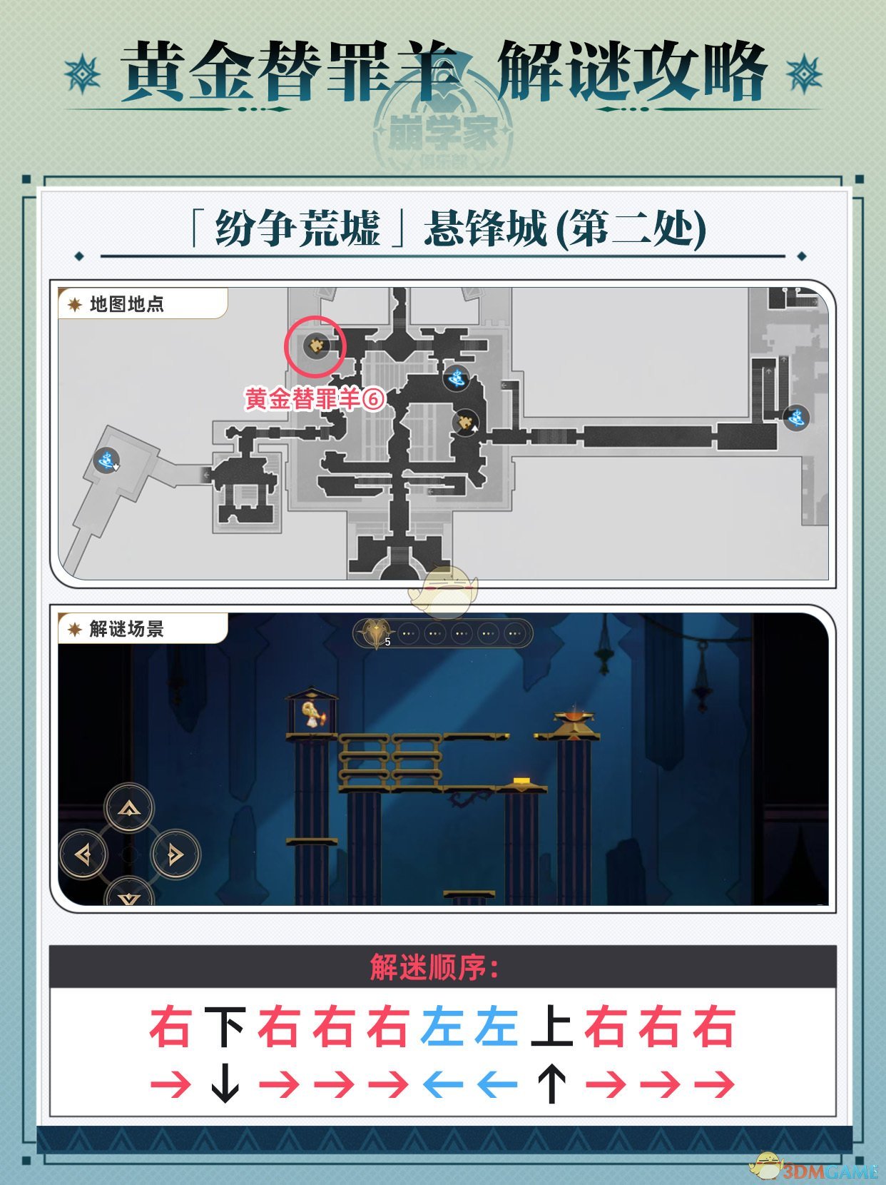 《崩坏星穹铁道》黄金替罪羊全16关路线攻略介绍
