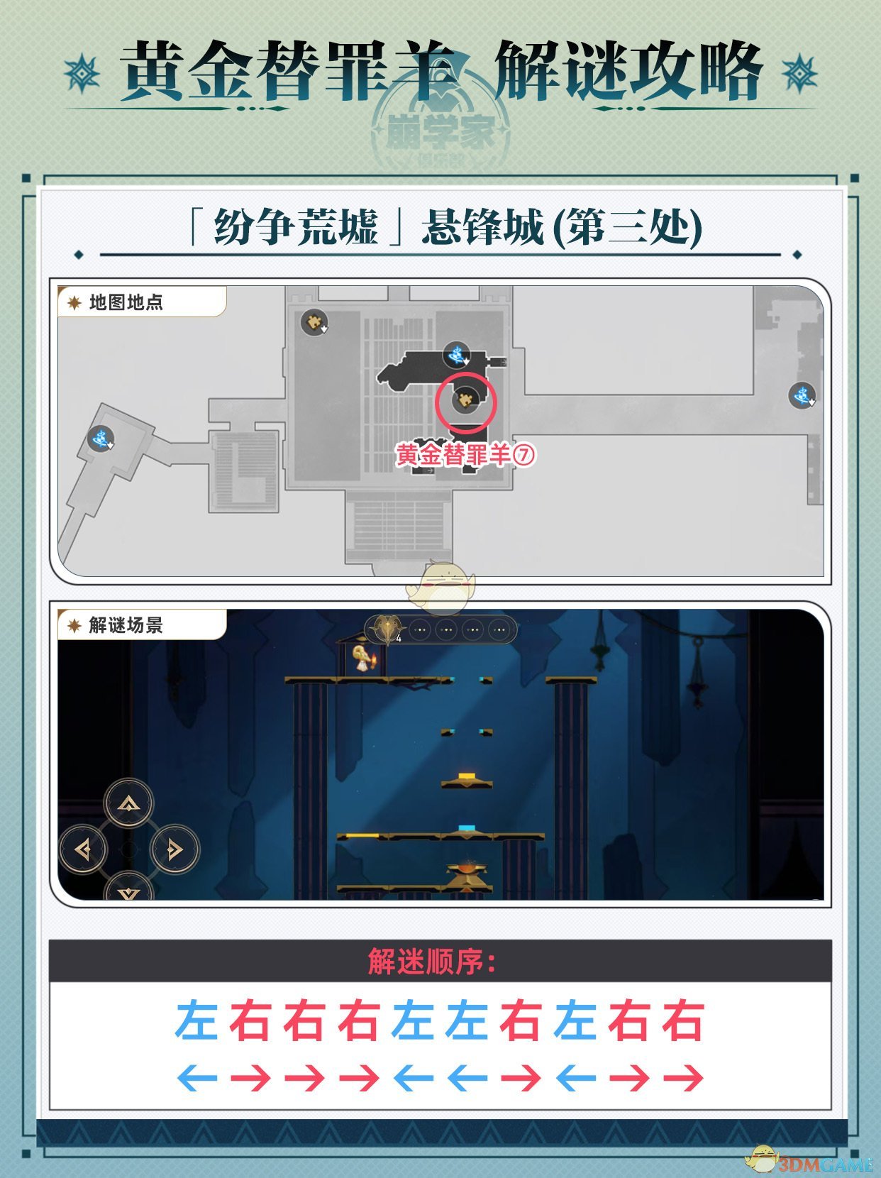 《崩坏星穹铁道》黄金替罪羊全16关路线攻略介绍