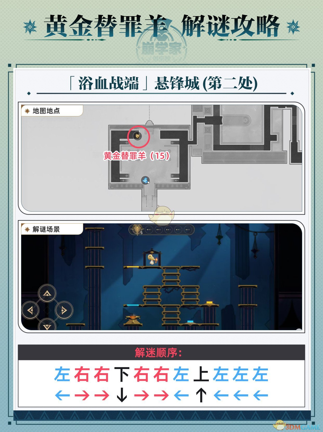 《崩坏星穹铁道》黄金替罪羊全16关路线攻略介绍