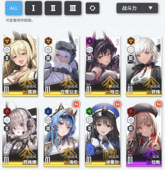 《胜利女神新的希望》朝圣者一览