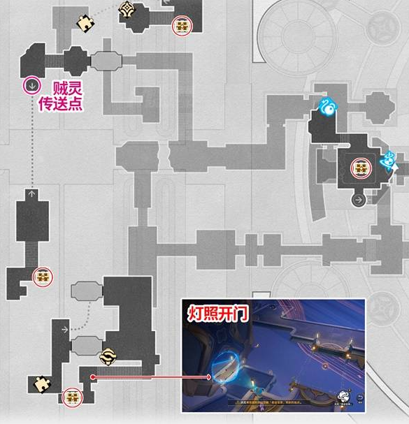 《崩坏星穹铁道》3.3版永夜云端遗堡晨昏之眼宝箱位置